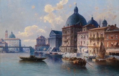 Kirche San Simeone in Venedig von Karl Kaufmann